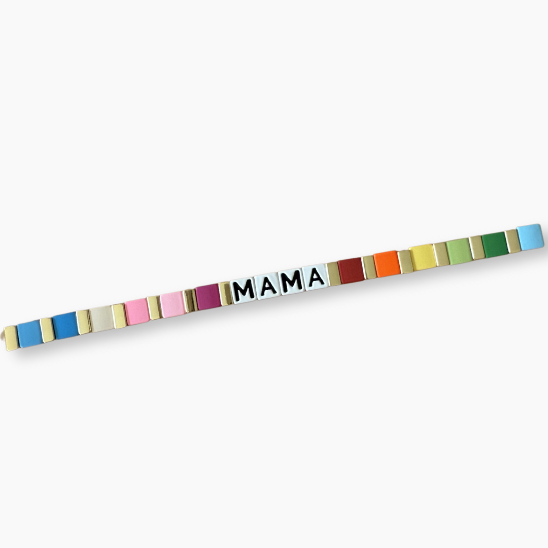 MAMA Enamel Bracelet | RAINBOW | LIMITED EDITION