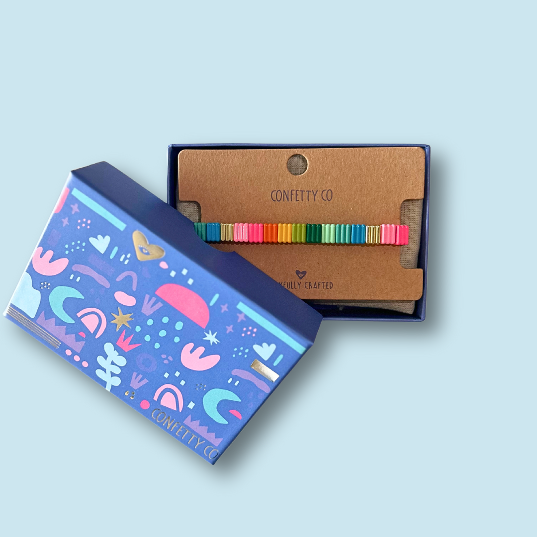 Amazonia Enamel Bracelet | Shades of Pink