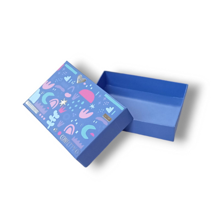 Flower Enamel Bracelet | Pop Pink & Teal